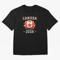 Front Print Canada Soccer World Cup 2026 - Canadian Fan Gift T-Shirt_84561562 Oversized T-Shirt Support Your Favorite Stars during FIFA World Cup 2026 with Cristiano Ronaldo, Haaland and CR7, Argentina Energy, Champion Mindset, Group Stage Buzz,
