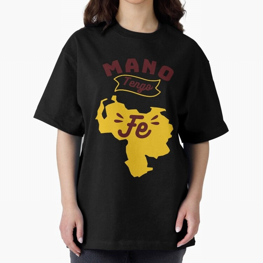HAND I HAVE FAITH Oversized T-Shirt Honor FIFA World Cup 2026 USA Canada Mexico for Fans of Haaland and Mbappe and Brazil, Bringing Global Supporter Spirit, Legendary Goals, National Colors and Tournament Celebration; Built for Supporters Chasing