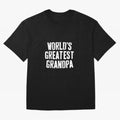 Mens World's Greatest Grandpa Shirt Papa Men Fathers Day Oversized T-Shirt Turn Every Weekend Toward the FIFA World Cup 2026 Journey through Cristiano Ronaldo Highlights, Germany Pride, Fan Favorite Moments, National Team Passion, Big Match Drama