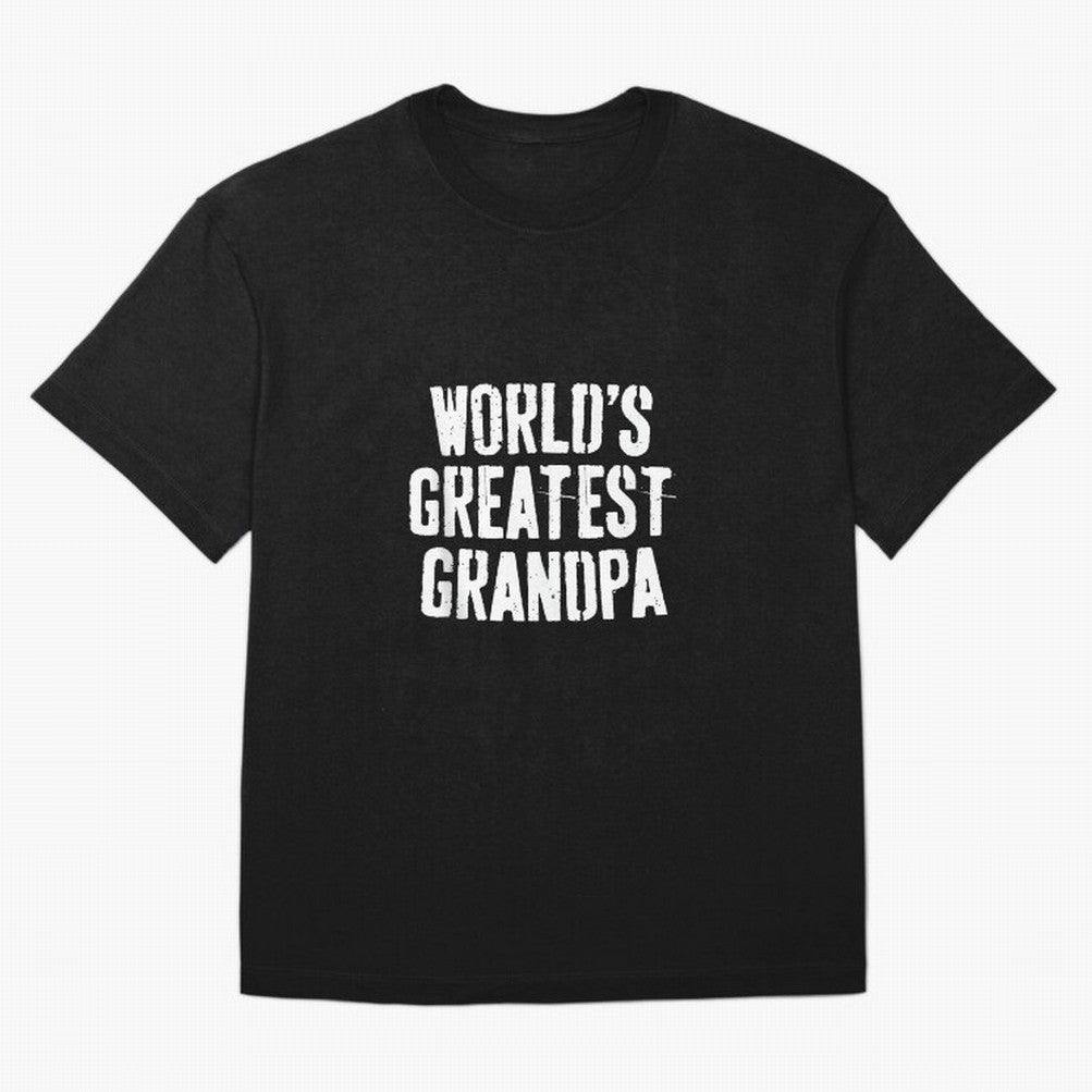 Mens World's Greatest Grandpa Shirt Papa Men Fathers Day Oversized T-Shirt Turn Every Weekend Toward the FIFA World Cup 2026 Journey through Cristiano Ronaldo Highlights, Germany Pride, Fan Favorite Moments, National Team Passion, Big Match Drama