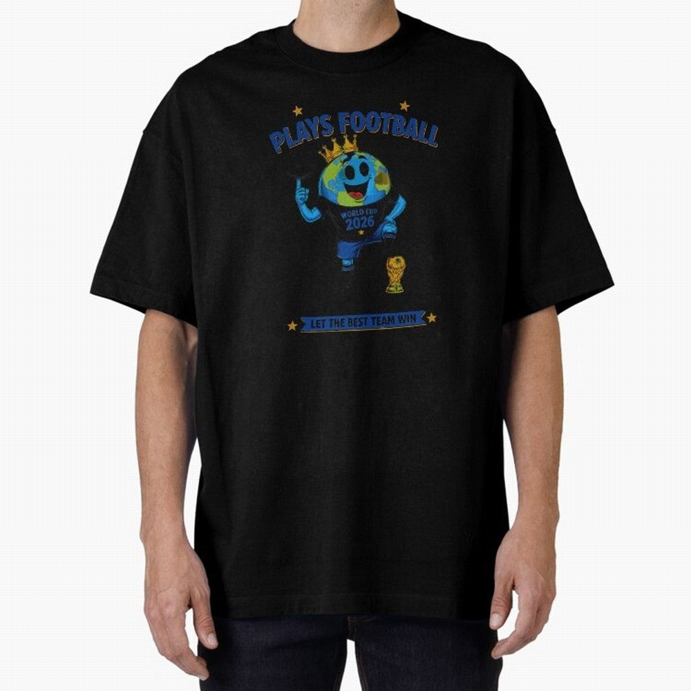 Soccer Oversized T-Shirt Feel the Heartbeat of FIFA World Cup 2026 Group Stage for Fans of Haaland and England and Germany, Bringing Football Passion, Legendary Performances, Festival Vibes and Supporter Community; Created for Match Day Parties,