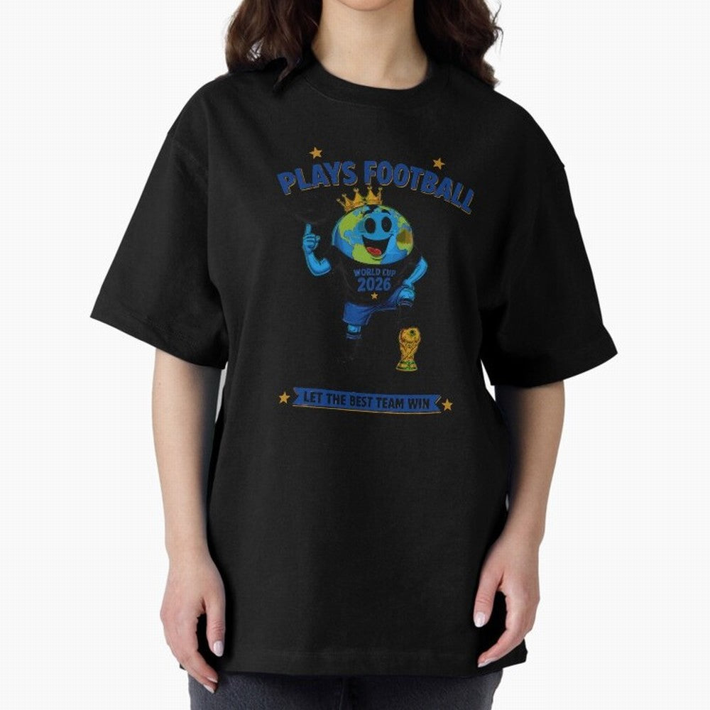 Soccer Oversized T-Shirt Feel the Heartbeat of FIFA World Cup 2026 Group Stage for Fans of Haaland and England and Germany, Bringing Football Passion, Legendary Performances, Festival Vibes and Supporter Community; Created for Match Day Parties,