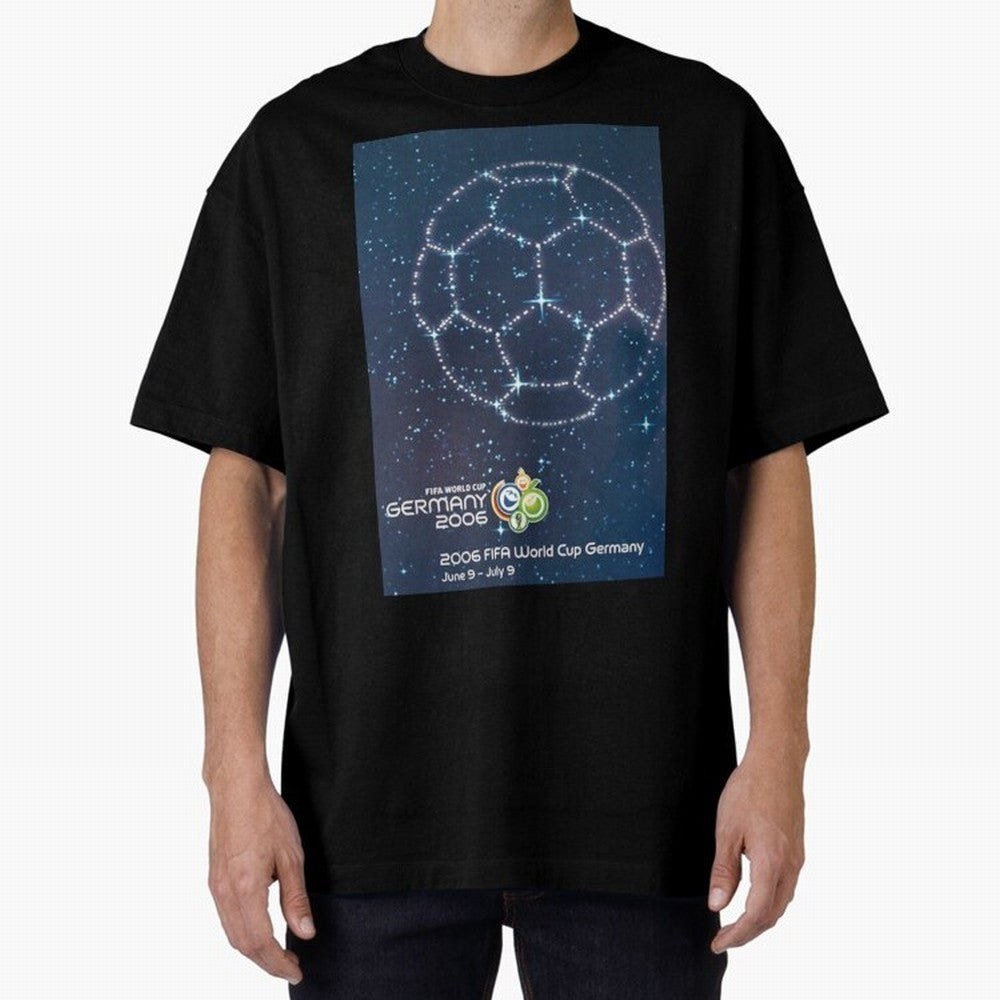 World Cup Germany 2006 v2. Oversized T-Shirt Celebrate Global Passion for FIFA World Cup 2026 Spirit, Filled with Brazil, Neymar, Stadium Memories, Football Loyalty, International Chants and Championship Tradition; Made for Die Hard Supporters,