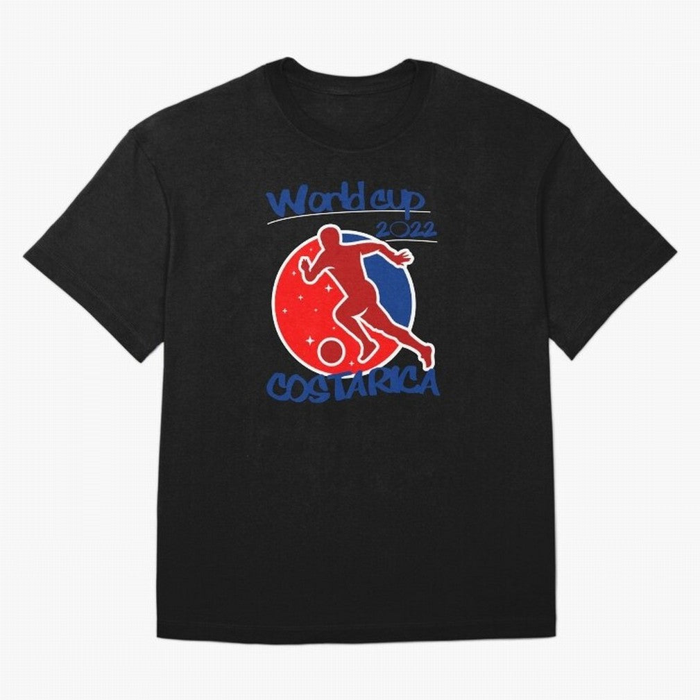 Costa Rica World Cup 2022 Oversized T-Shirt Show Up for the Glory of FIFA World Cup 2026 Group Stage Connected to Messi, CR7 and Mbappe, Netherlands Energy, Classic Soccer Heritage, Championship Pressure, Fan Loyalty and International Pride; Great