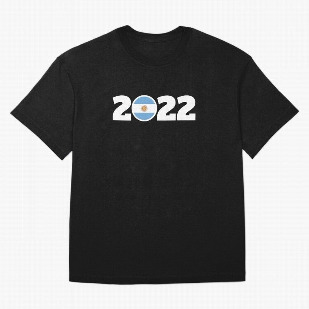 Argentina 2022 World Champions Three Stars Oversized T-Shirt Carry the Colors and Pride of the FIFA World Cup 2026 USA Canada Mexico Journey through Neymar, Haaland and Cristiano Ronaldo Highlights, England and Germany Pride, Stadium Chants,