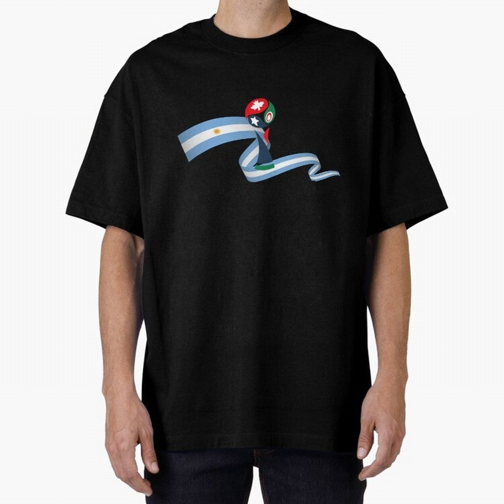 World Cup 2026 Team Argentina Oversized T-Shirt Make Every Match About FIFA World Cup 2026 Group Stage Spirit, Celebrating Brazil, Portugal and Argentina, Messi and Cristiano Ronaldo, Goal Celebration Energy, Supporter Heritage, Football Icons and