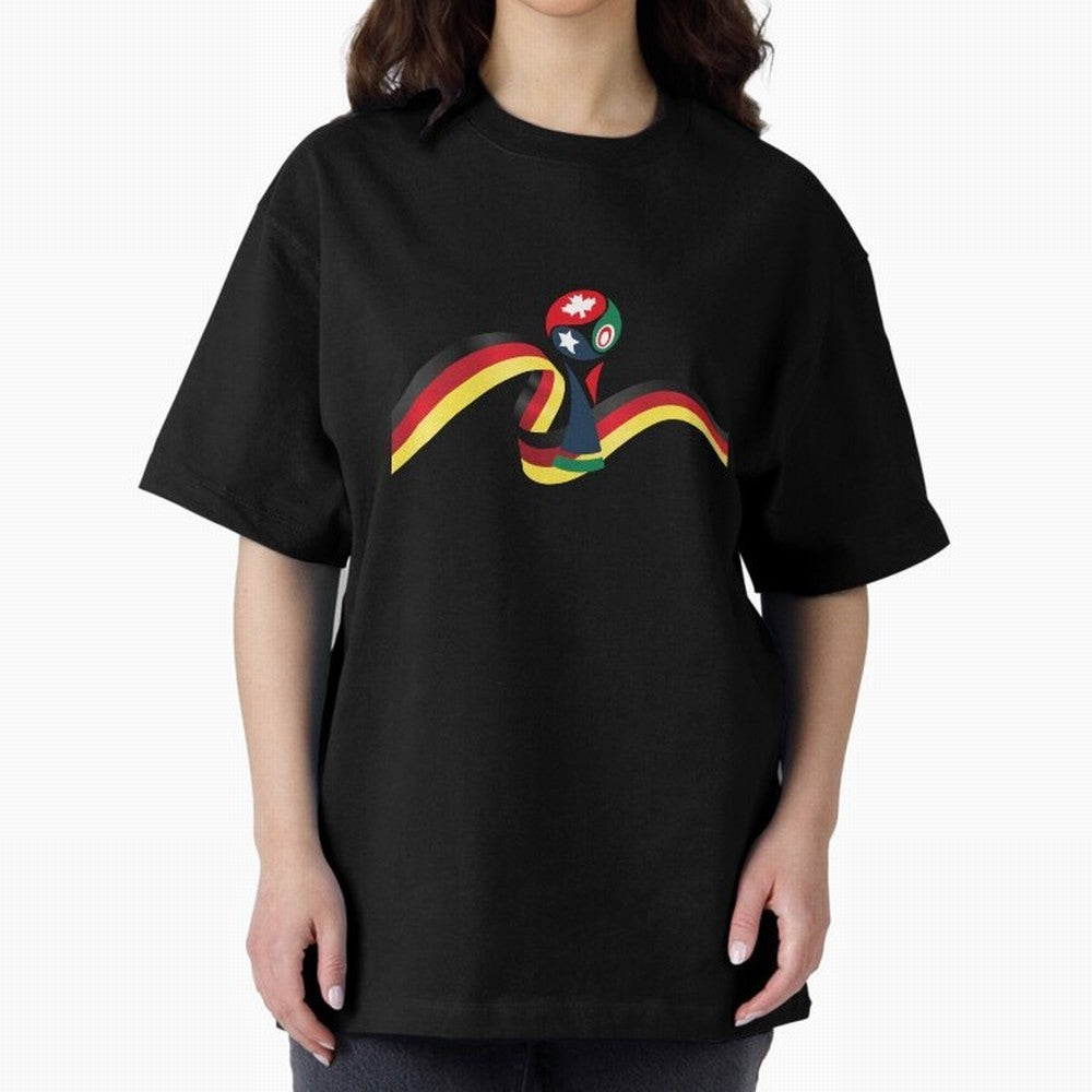 World Cup 2026 Team Germany Oversized T-Shirt Represent the Passion of FIFA World Cup 2026 Centered on Cristiano Ronaldo, England and Germany Energy, Champion Mindset, Group Stage Buzz, Knockout Tension and Passionate Fan Culture; Made for Die Hard