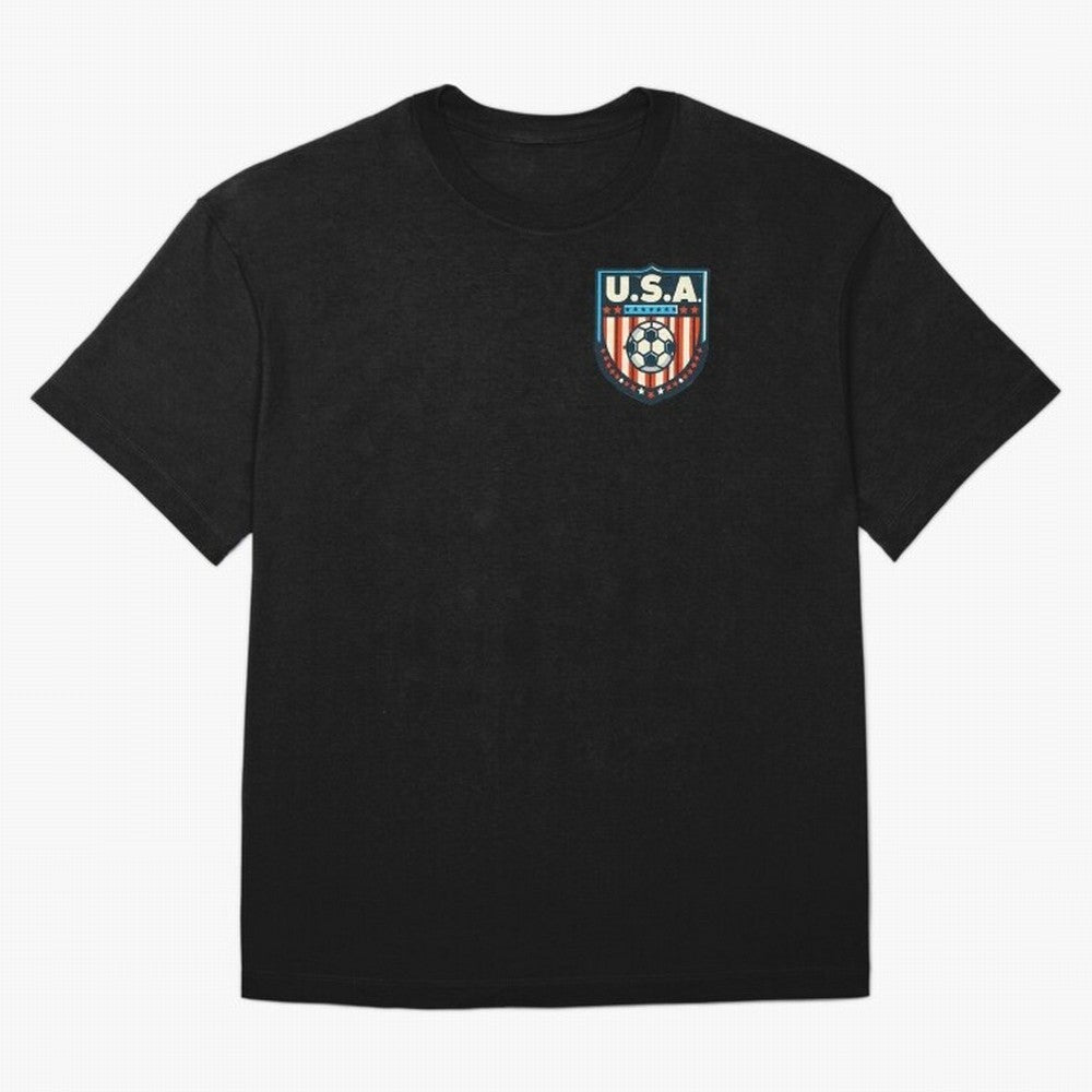 U.S.A Retro Style World Cup 2026 Oversized T-Shirt Carry National Pride through the FIFA World Cup 2026 Journey through Haaland Highlights, England Pride, Retro Football Energy, Iconic Rivalries, Trophy Chase Drama and Stadium Atmosphere; Perfect